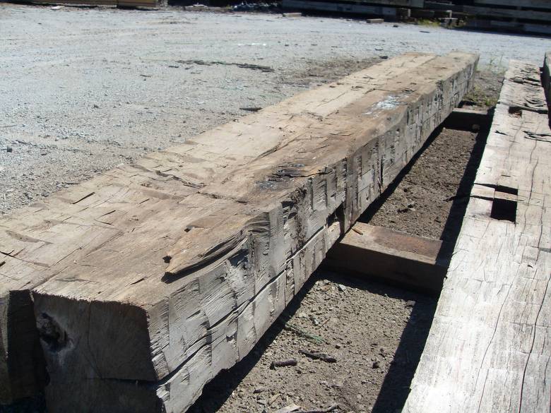 Hand Hewn Timbers